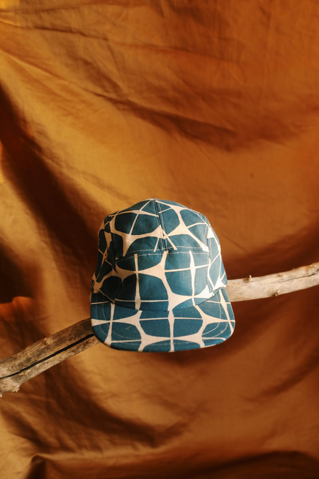Sand dollar print 5-panel hat