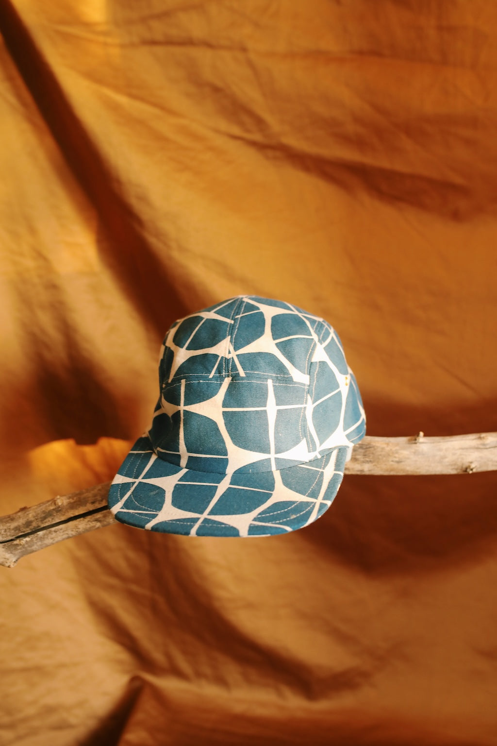 Sand dollar print 5-panel hat