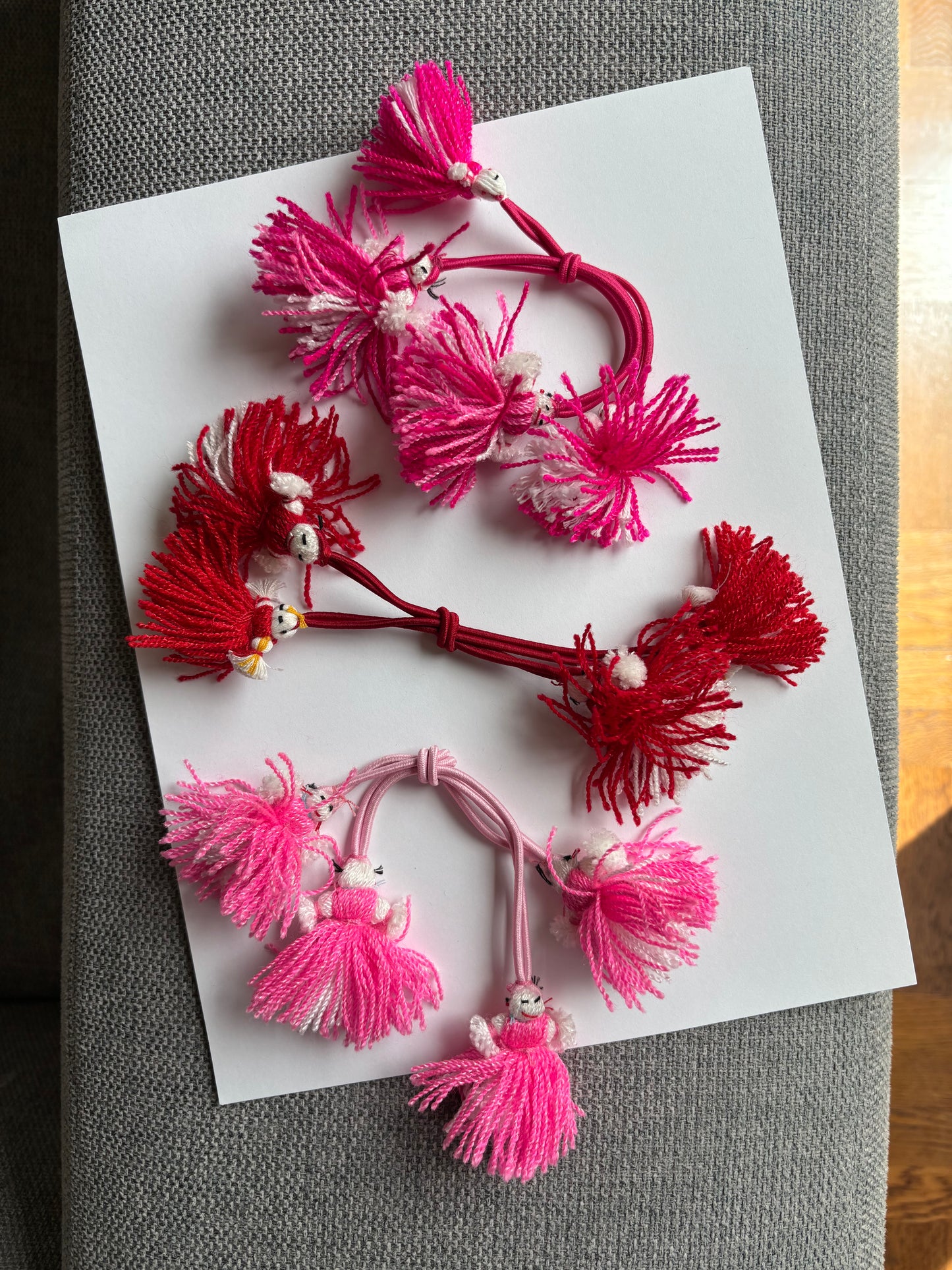 Tassel hair ties