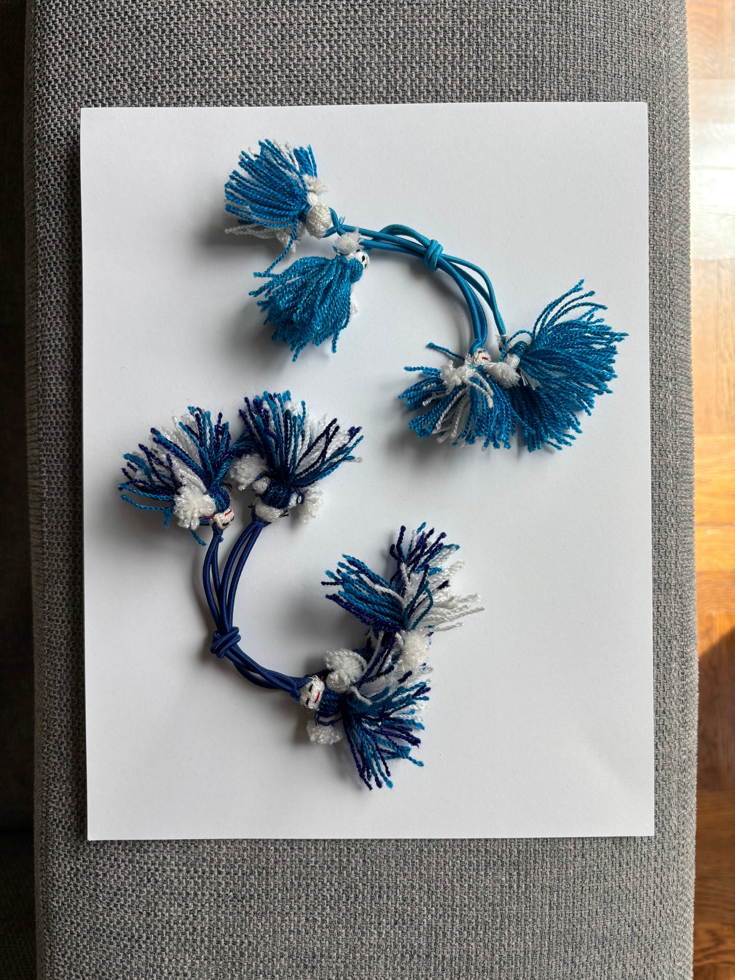 Tassel hair ties