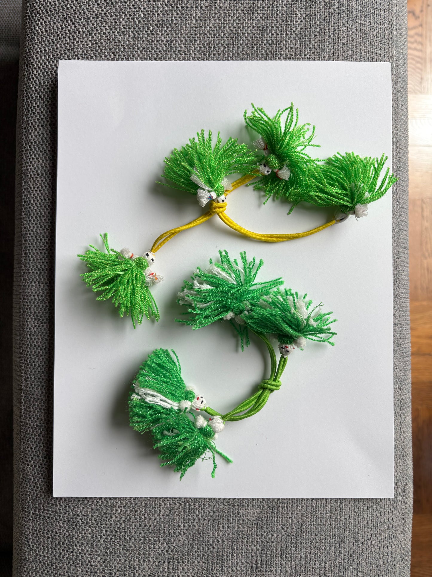 Tassel hair ties