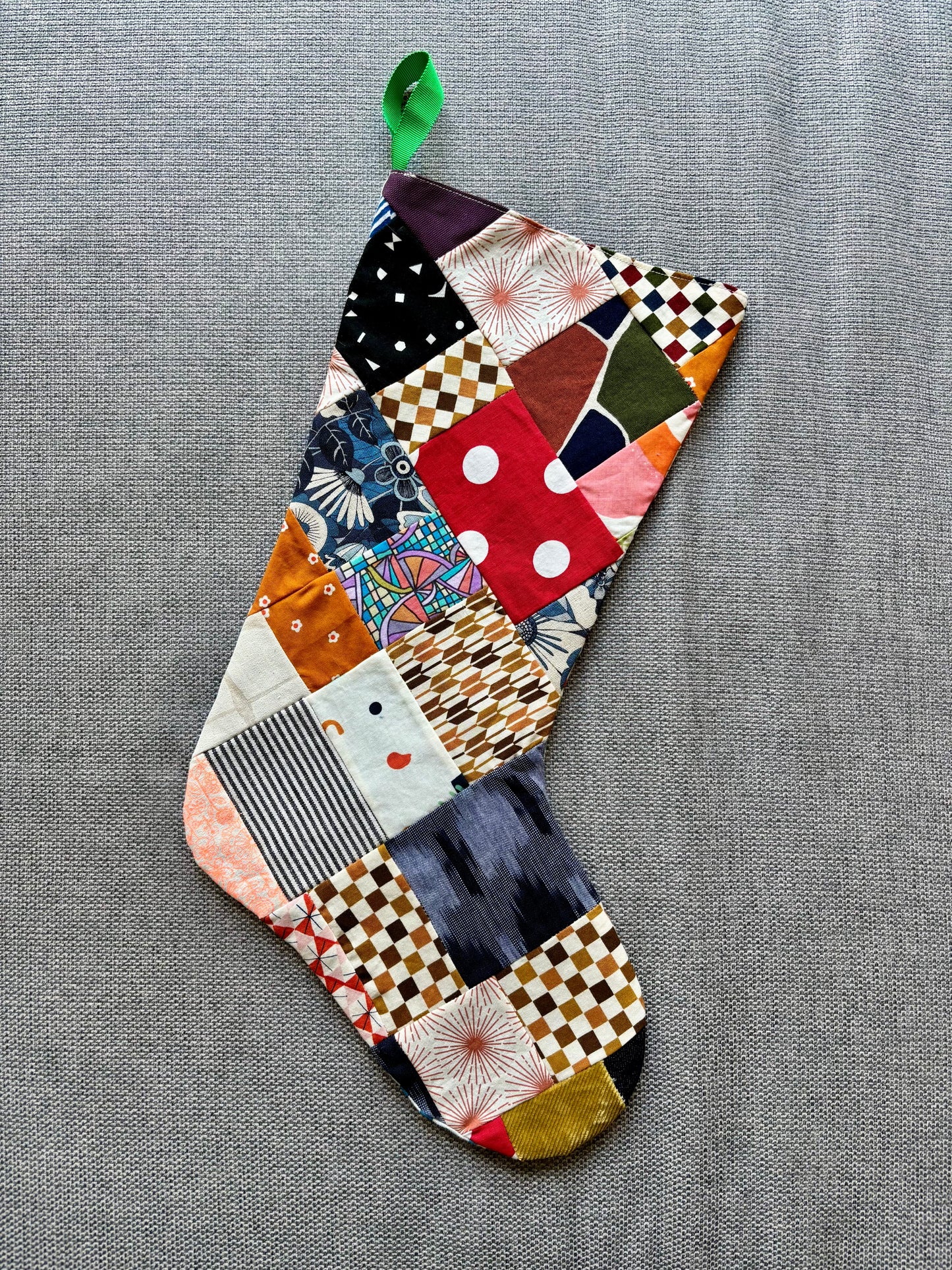 Fabric scrap stocking