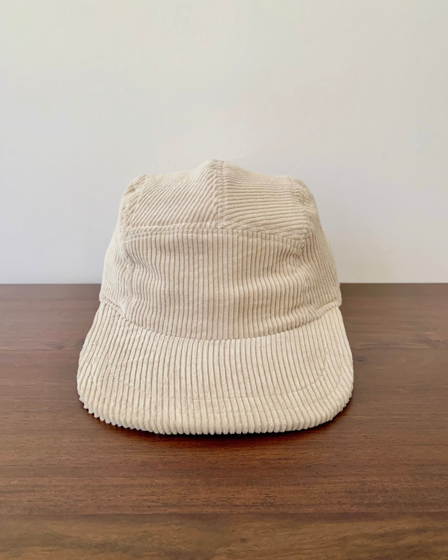 Wide whale corduroy 5-panel hat
