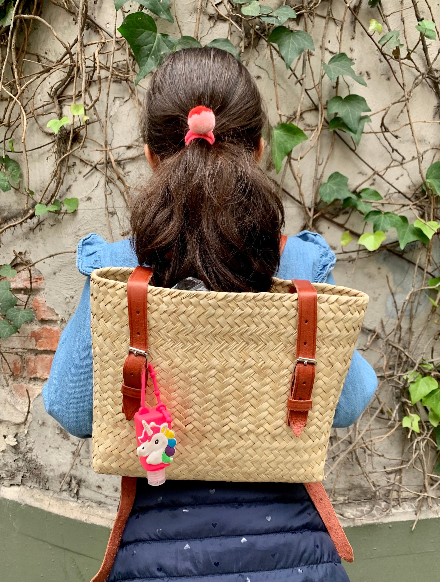 Handwoven backpack