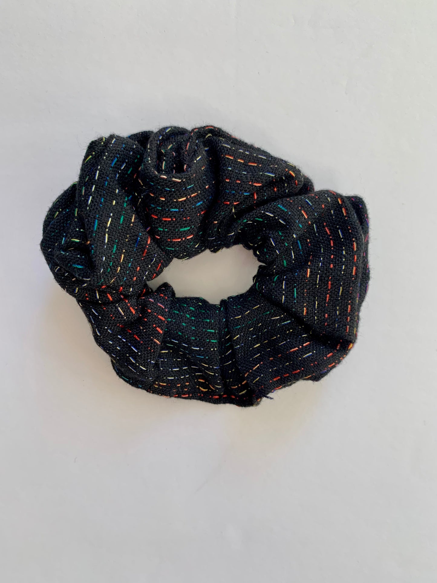Handwoven scrunchies
