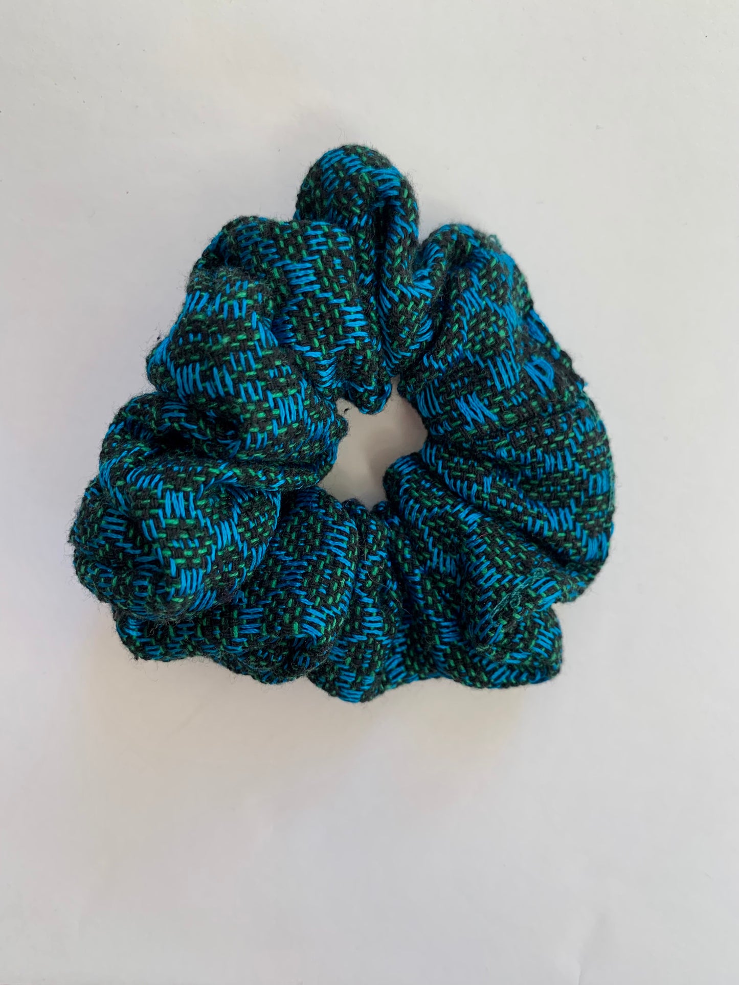 Handwoven scrunchies