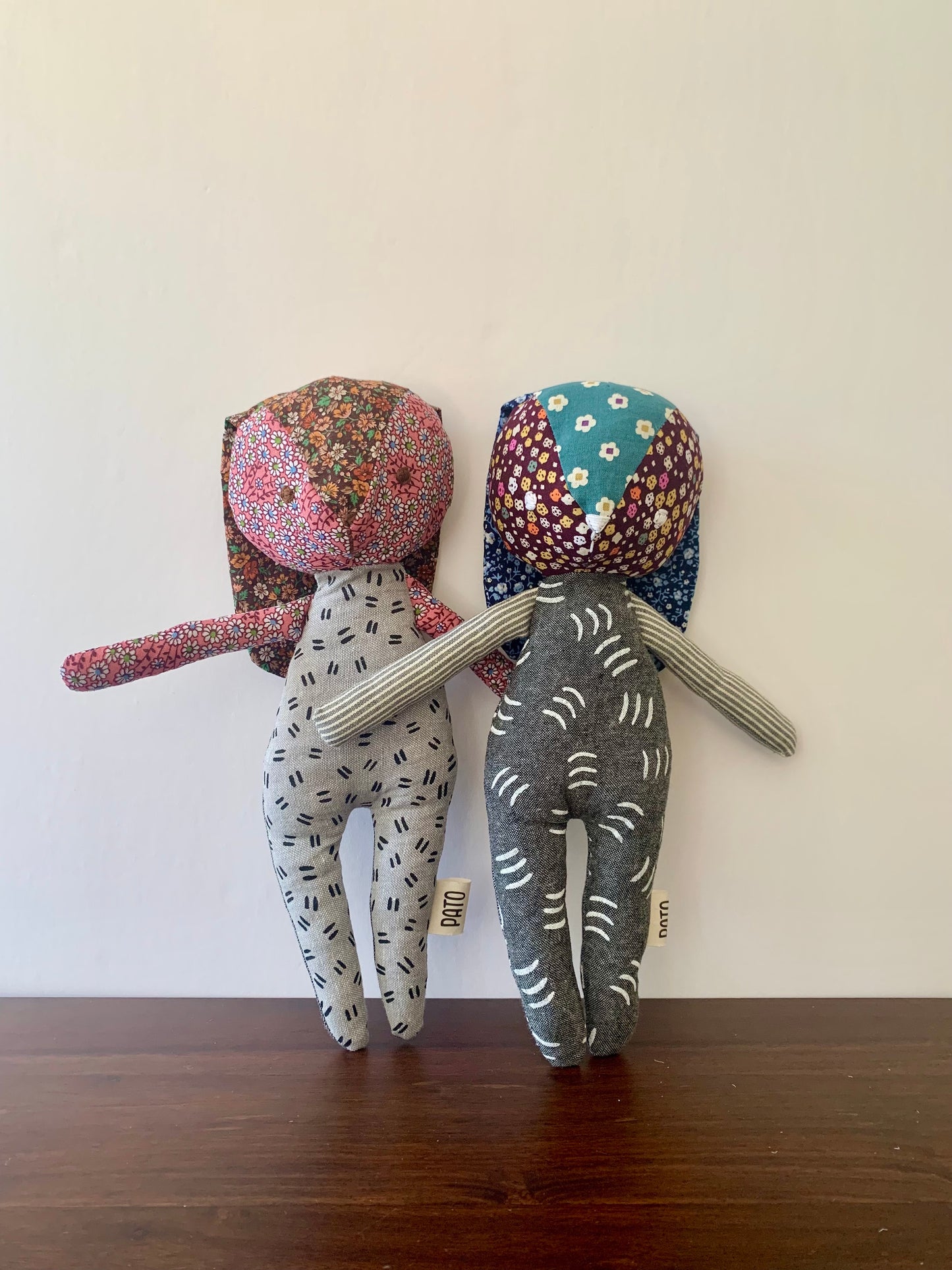 Fabric scrap bunny