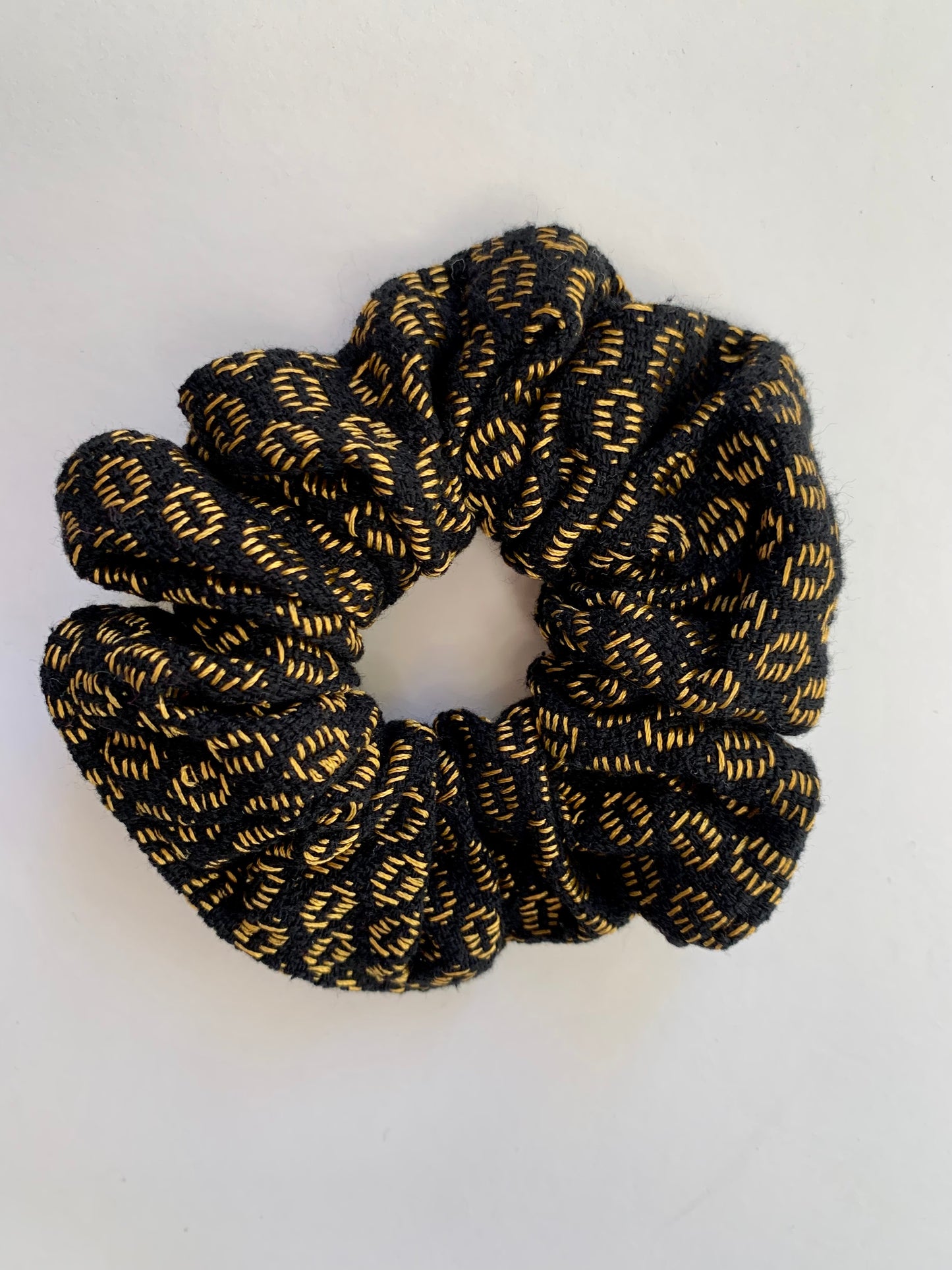 Handwoven scrunchies