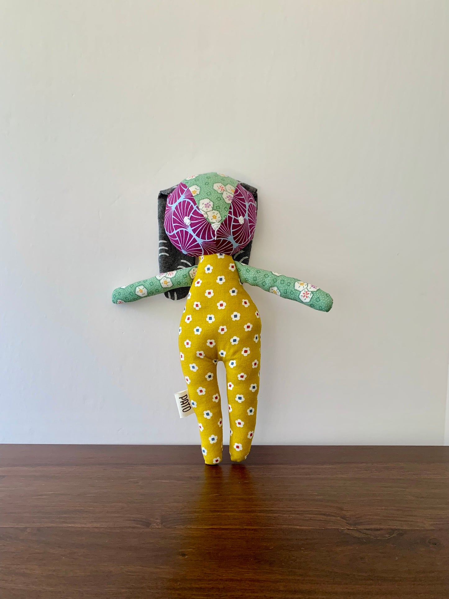 Fabric scrap bunny