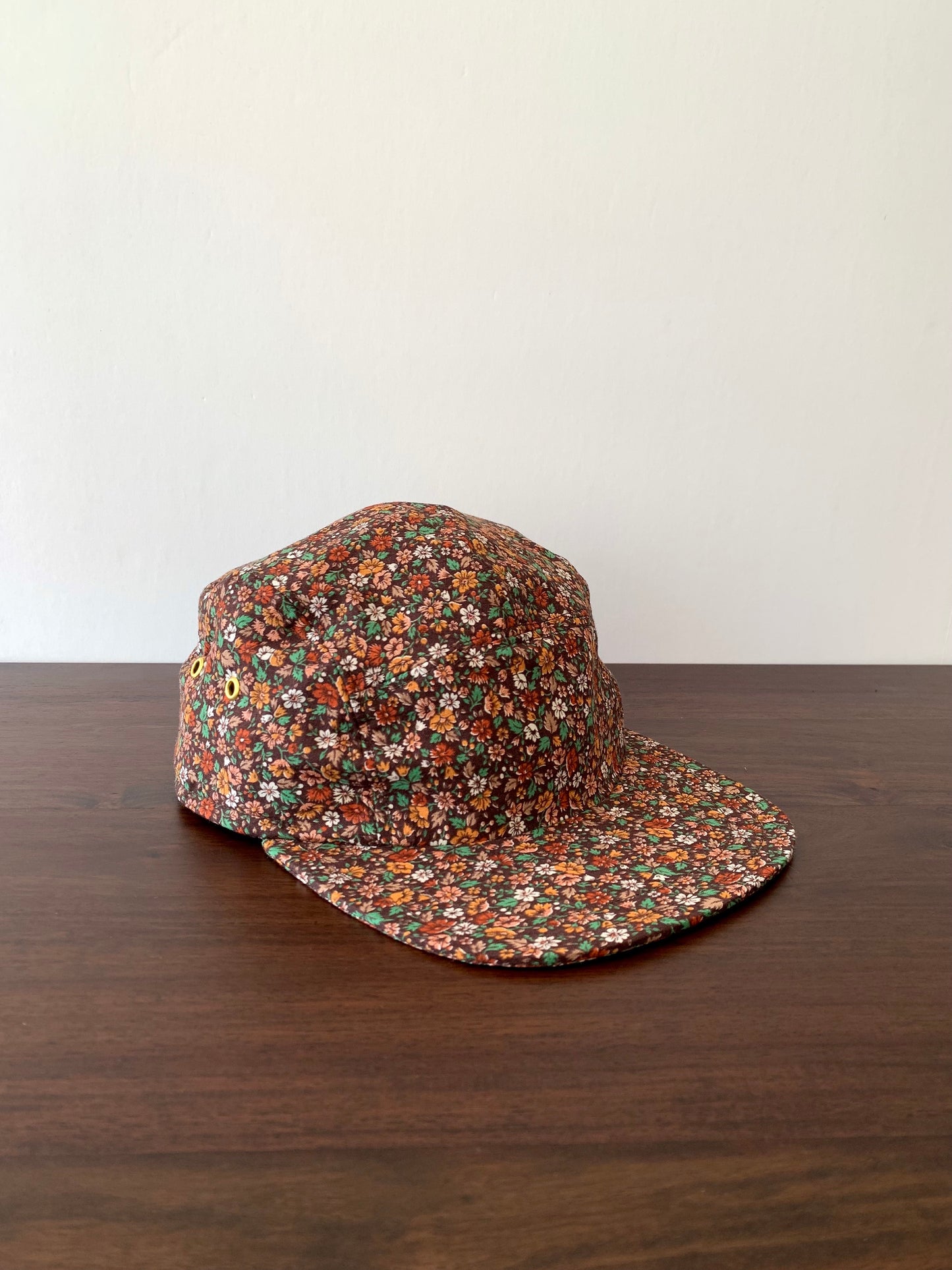 Winter calico 5-panel hat