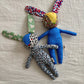 Fabric scrap bunny