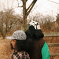 Spot print 5-panel hat