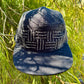 Goth sashiko 5-panel hat