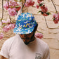 Seaside print 5-panel hat