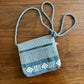 Hand woven zipper purse