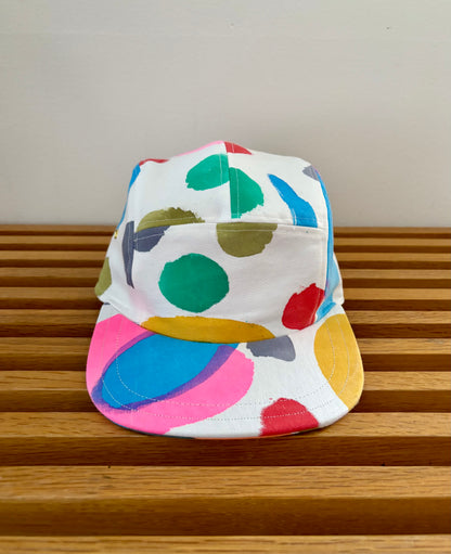 Hand painted 5-panel hat