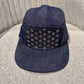 Sashiko denim 5-panel hat