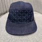 Sashiko denim 5-panel hat