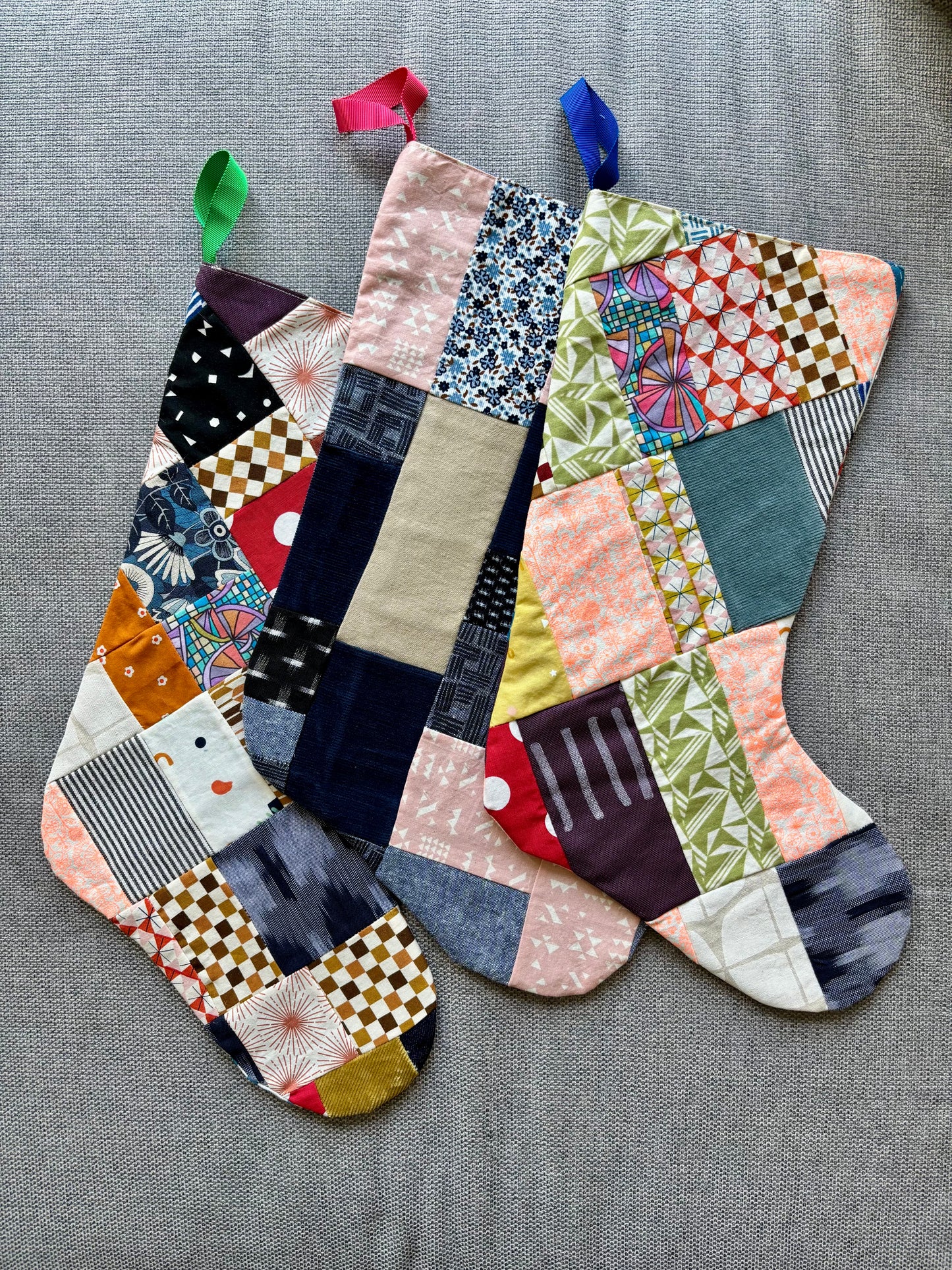 Fabric scrap stocking