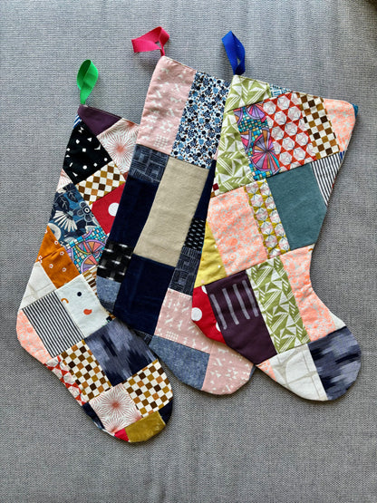 Fabric scrap stocking