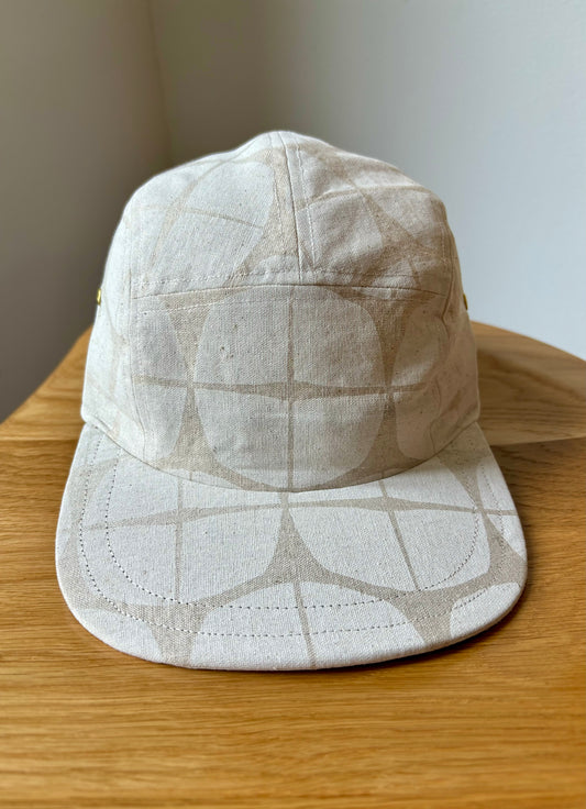 Sand dune print 5-panel hat