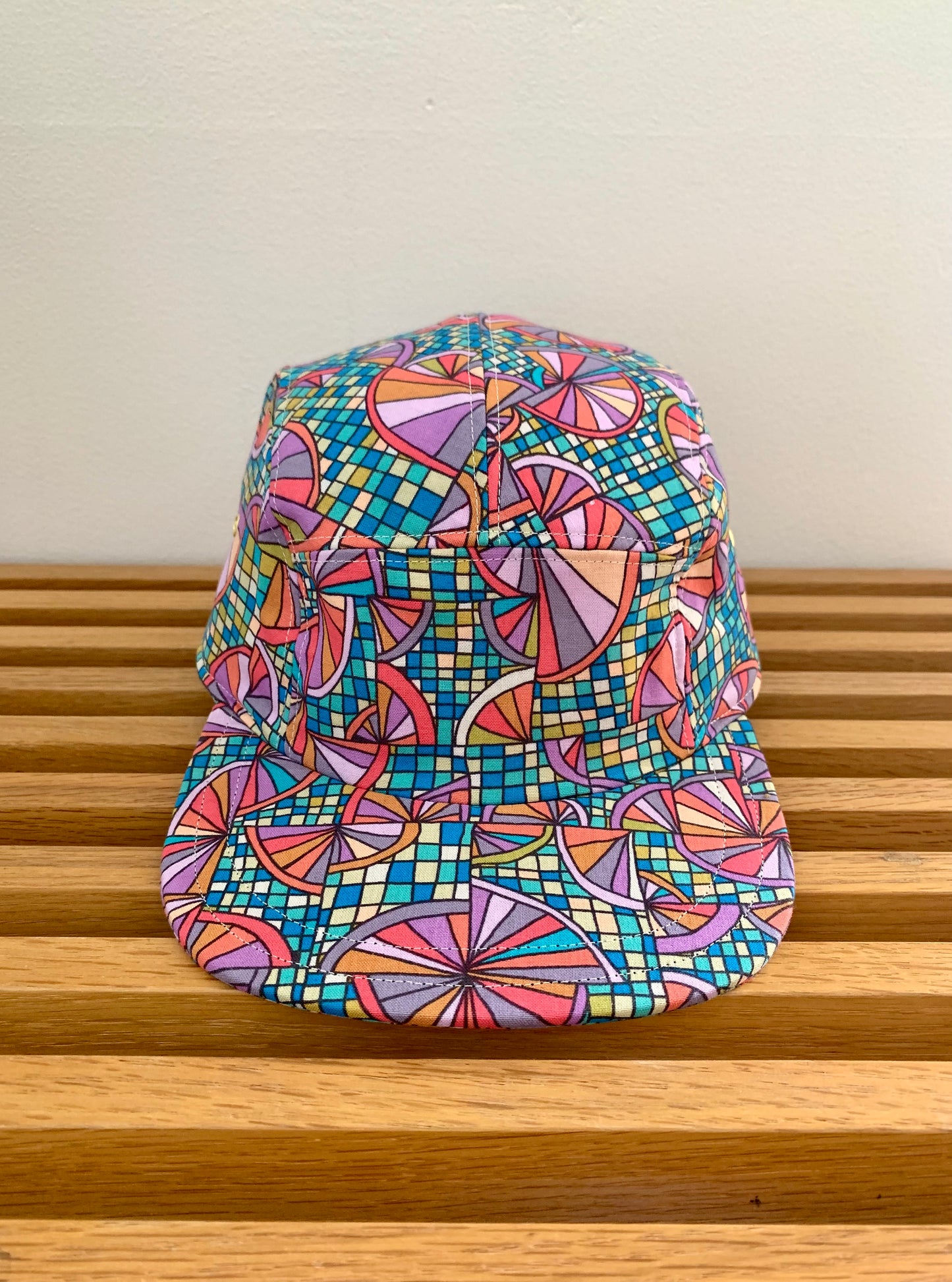 Kaleidoscope 5-panel hat