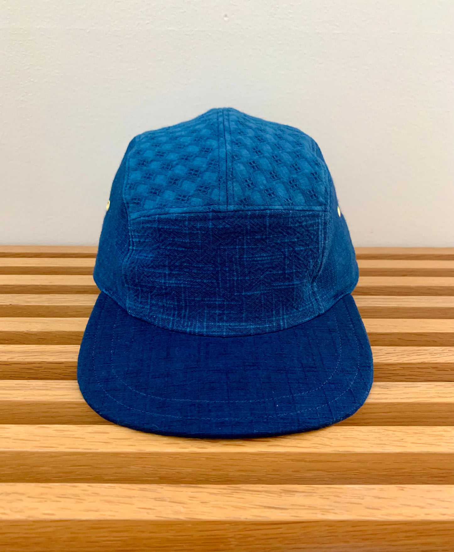 Indigo mix 5-panel hat
