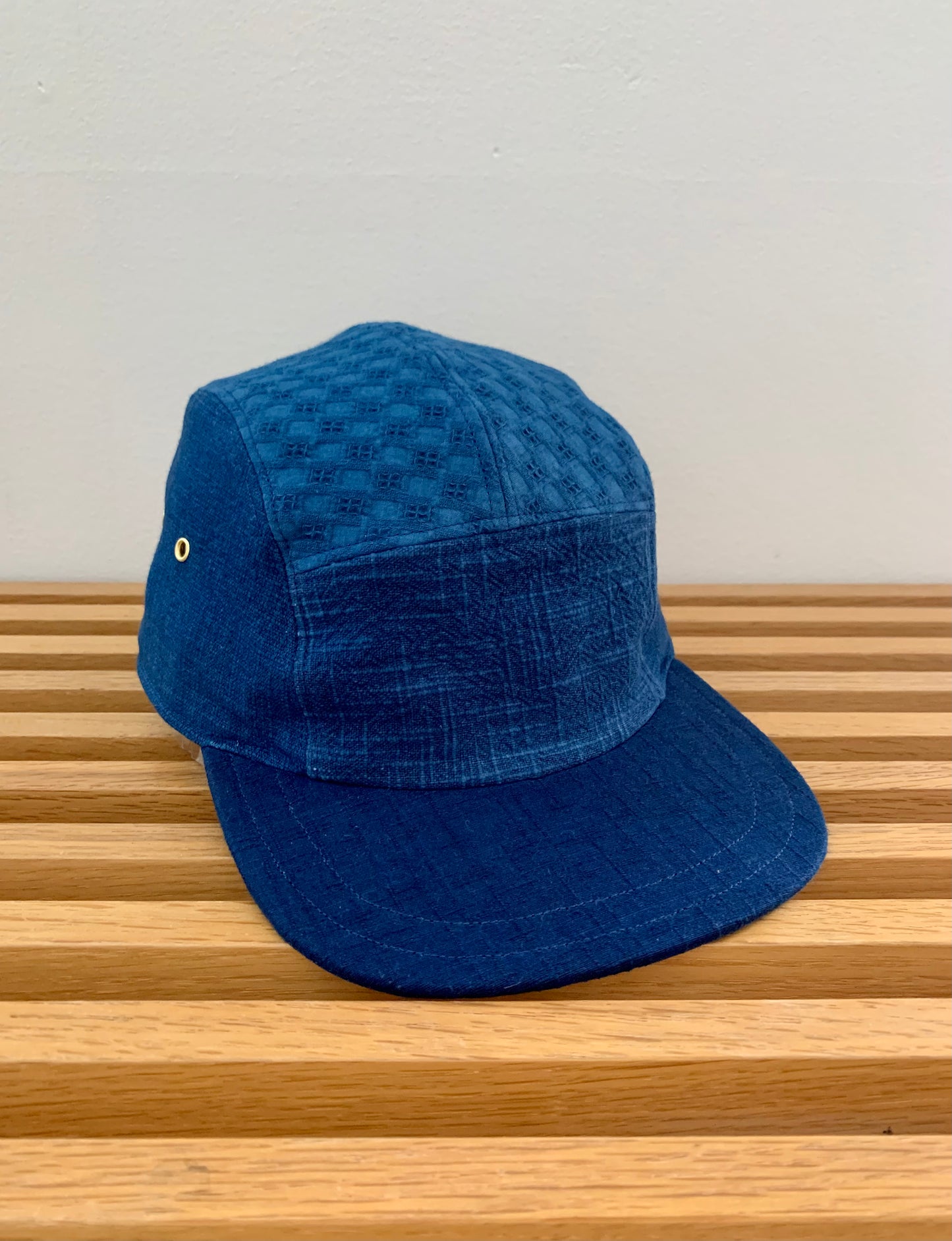 Indigo mix 5-panel hat