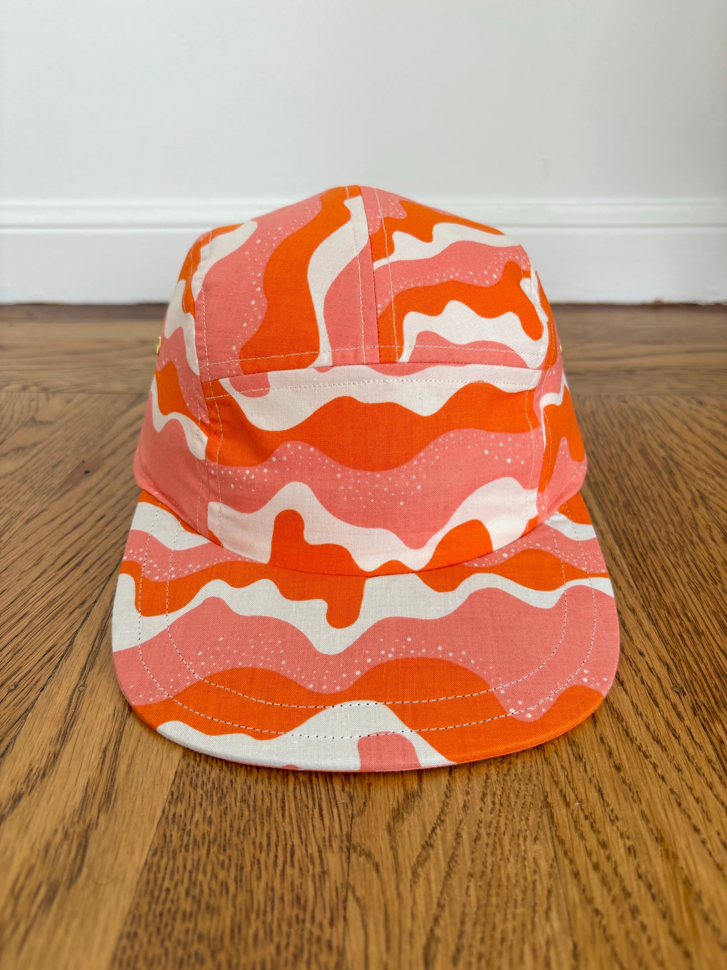 Sherbet print 5-panel hat