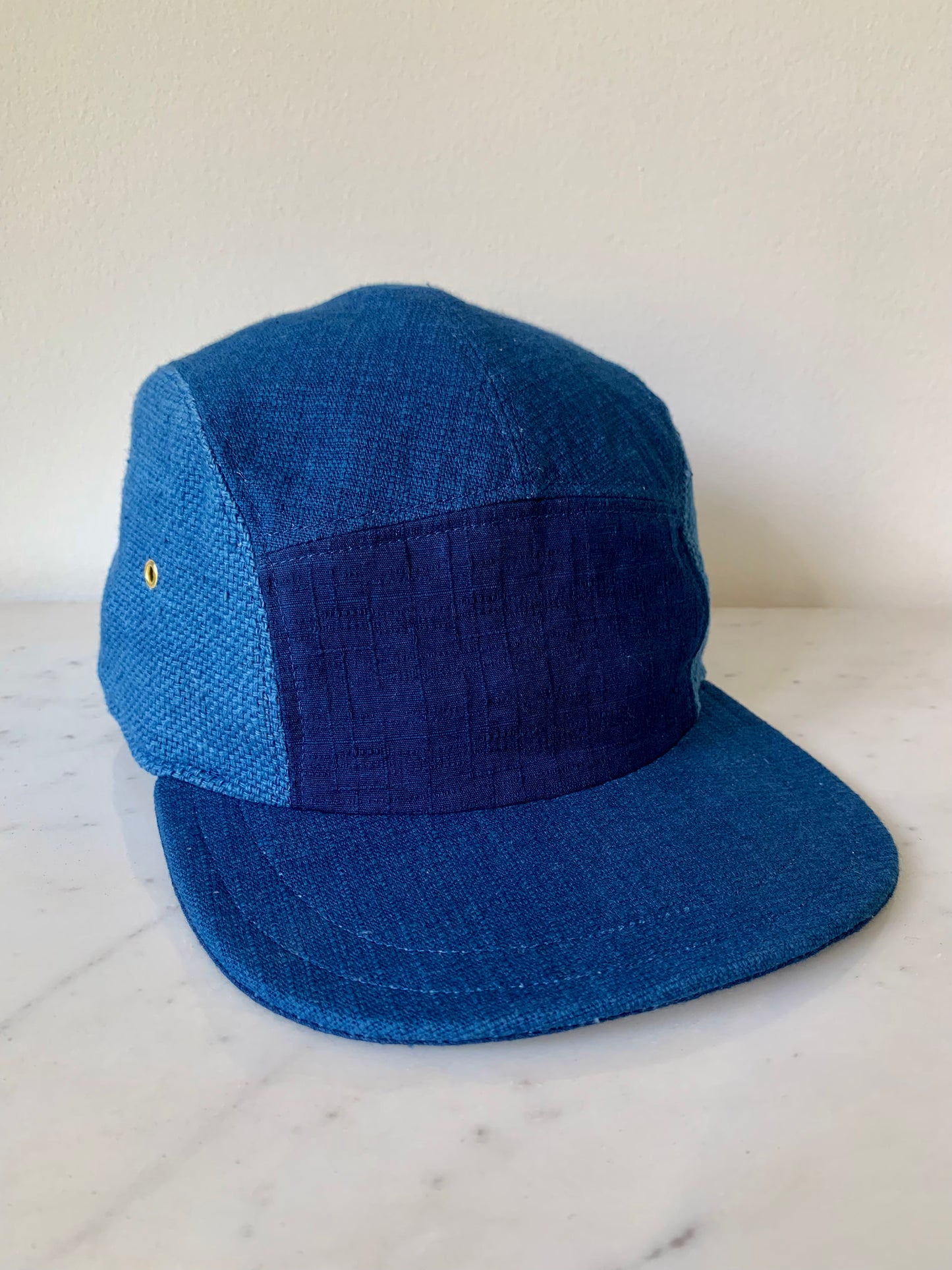 Indigo mix 5-panel hat