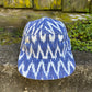 Indigo wave ikat 5-panel hat