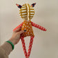 Fabric scrap horse