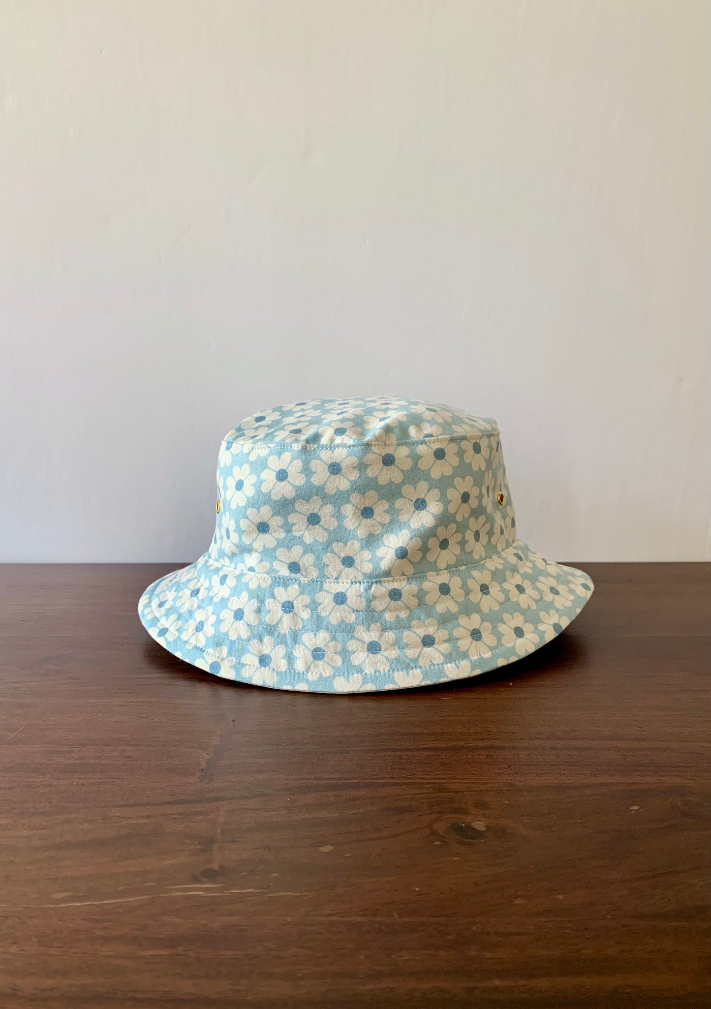 Big floral bucket hat