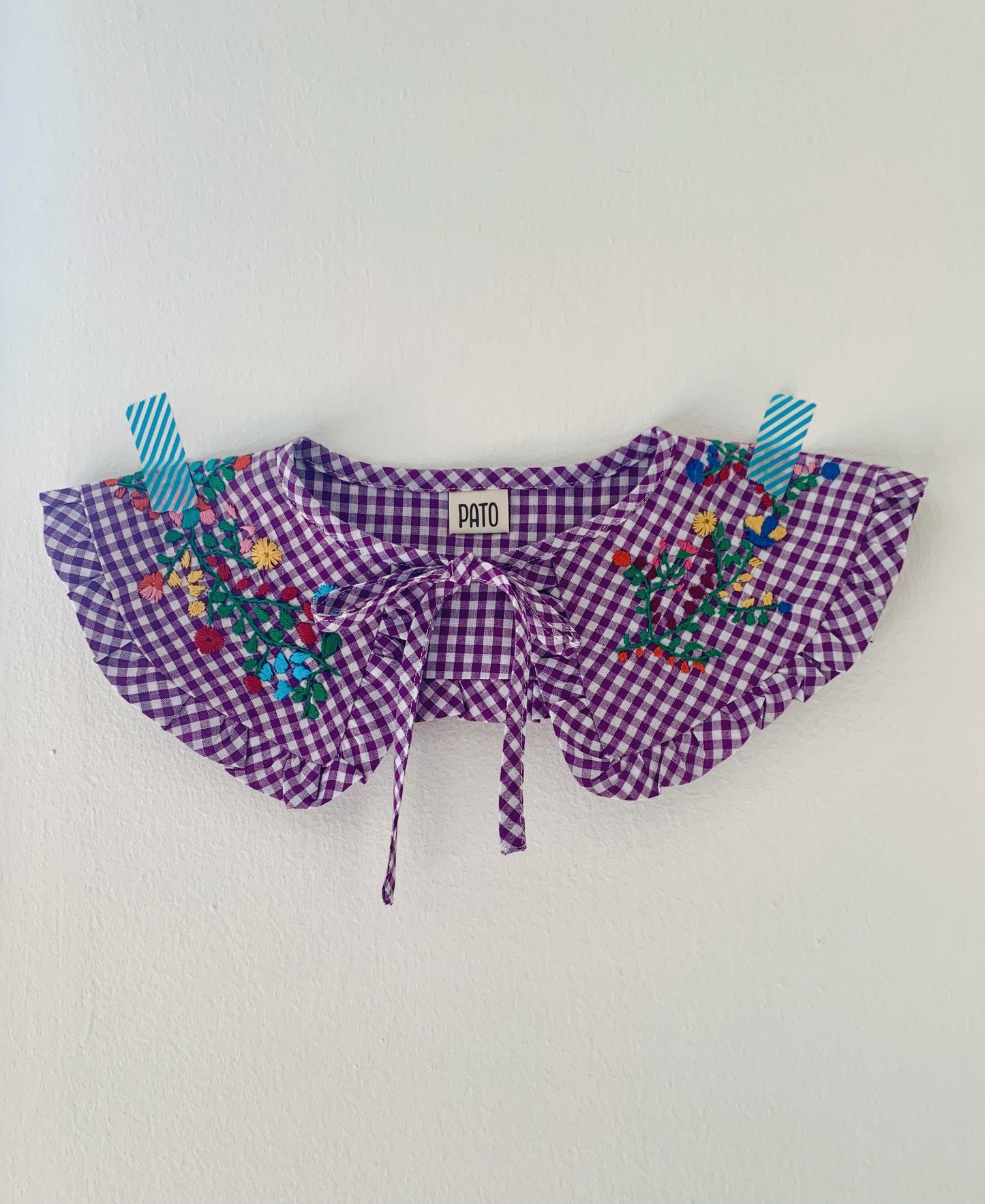San Antonino hand embroidered kids collar